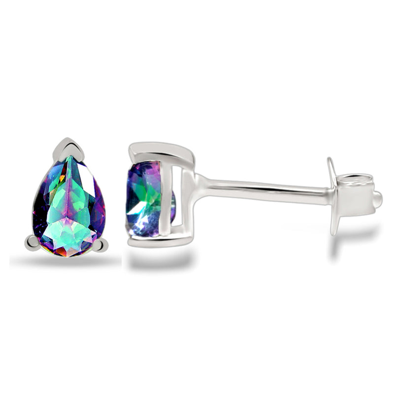 3*5 MM Pear - Mystic Topaz Stud - SBC111-MT Catalogue