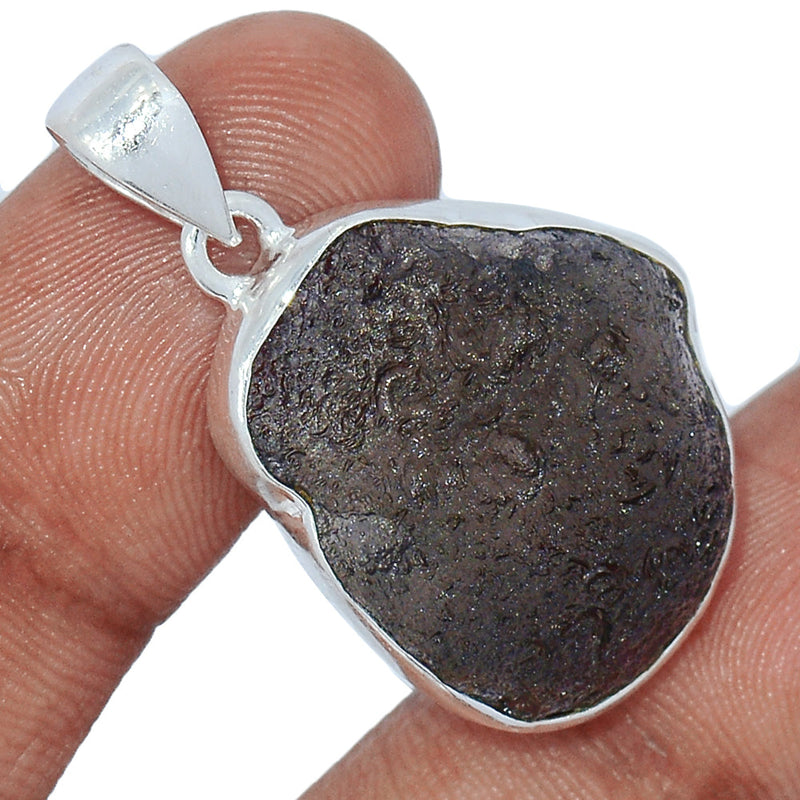 1.5" Saffordite Tektite Pendants - SDTP116