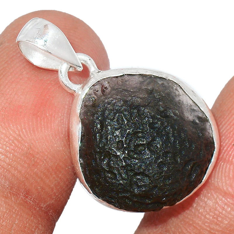 1.1" Saffordite Tektite Pendants - SDTP20
