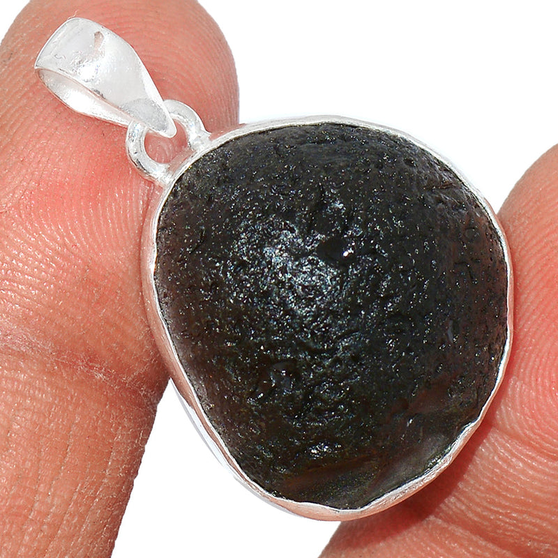 1.3" Saffordite Tektite Pendants - SDTP23