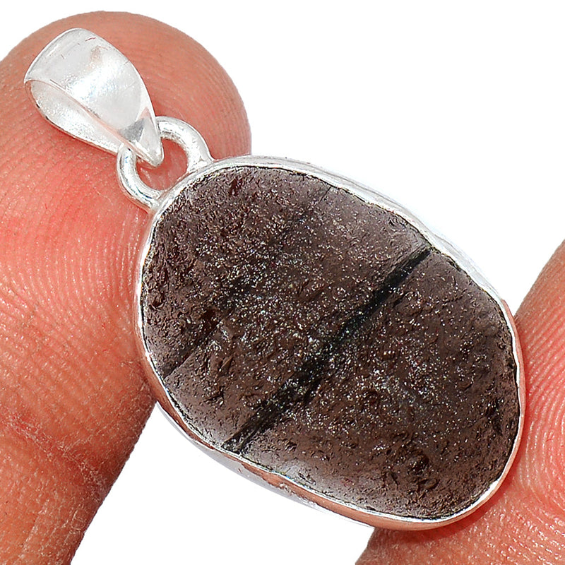 1.2" Saffordite Tektite Pendants - SDTP27