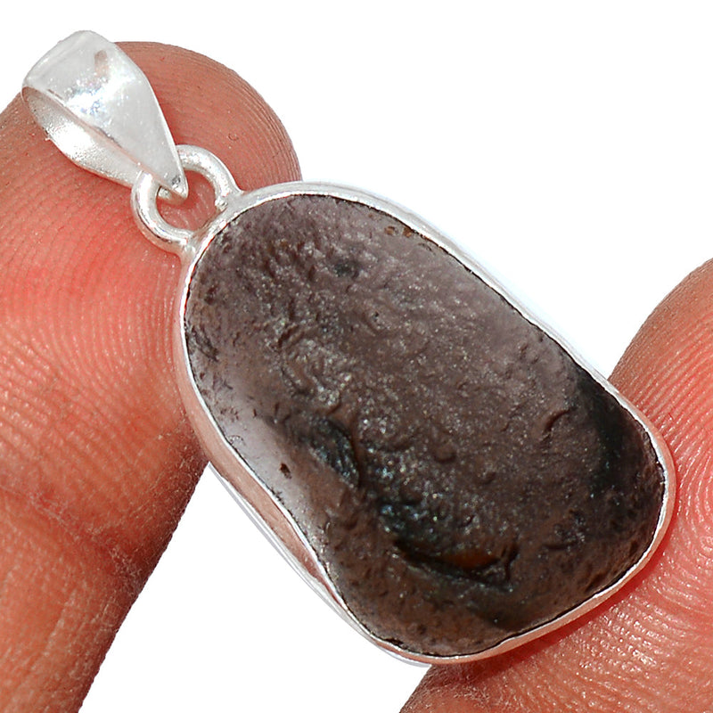 1.3" Saffordite Tektite Pendants - SDTP31