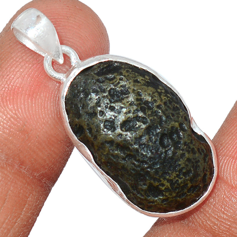 1.3" Saffordite Tektite Pendants - SDTP48
