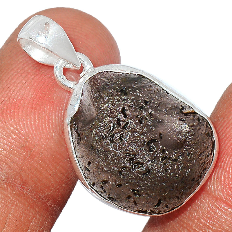 1.1" Saffordite Tektite Pendants - SDTP53