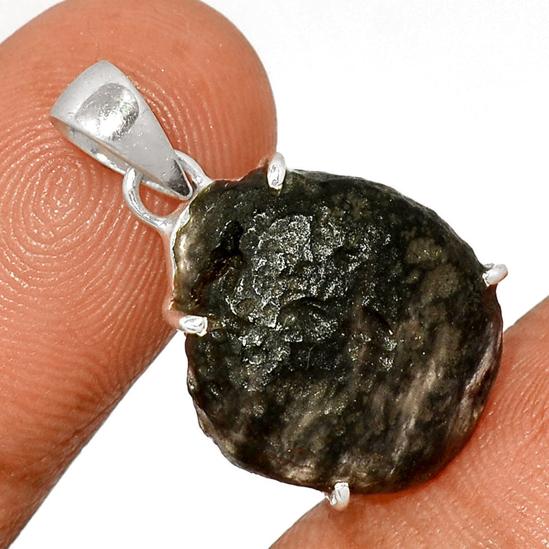1.1" Claw - Saffordite Tektite Pendants - SDTP73