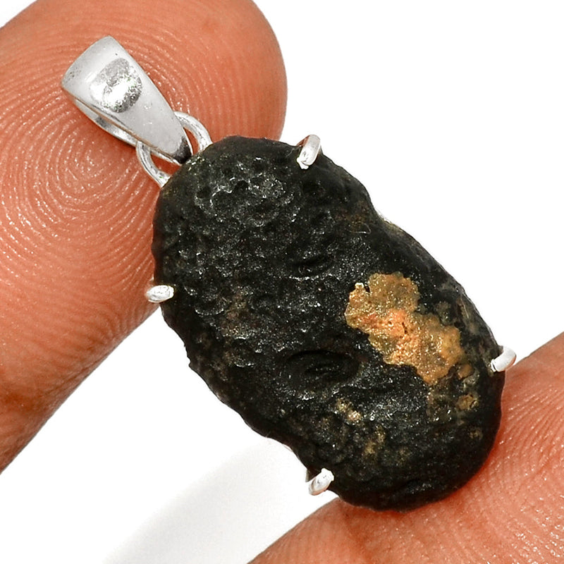 1.3" Claw - Saffordite Tektite Pendants - SDTP82