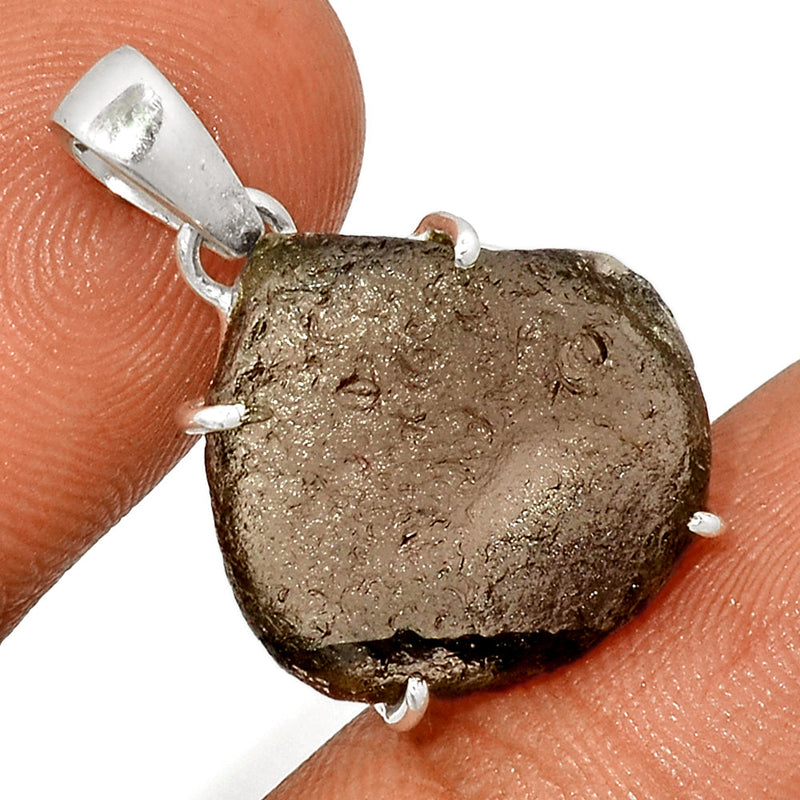 1.1" Claw - Saffordite Tektite Pendants - SDTP88