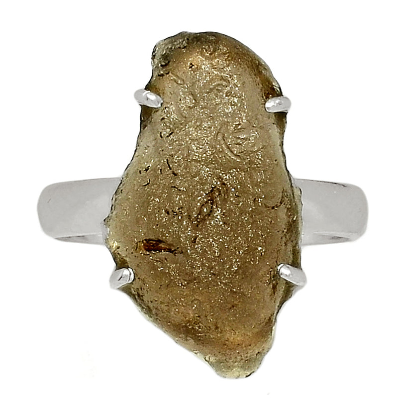 Claw - Saffordite Tektite Ring - SDTR43