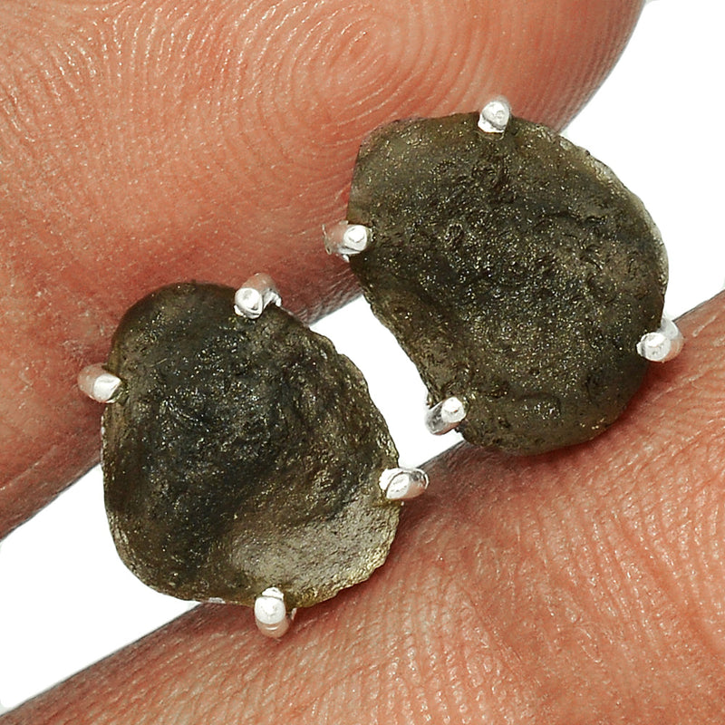 Claw - Saffordite Tektite Studs - SDTS117