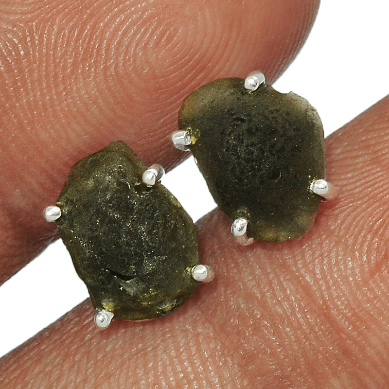 Claw - Saffordite Tektite Studs - SDTS27