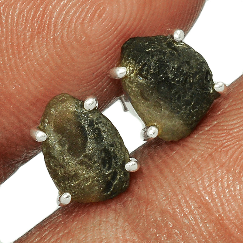 Claw - Saffordite Tektite Studs - SDTS31