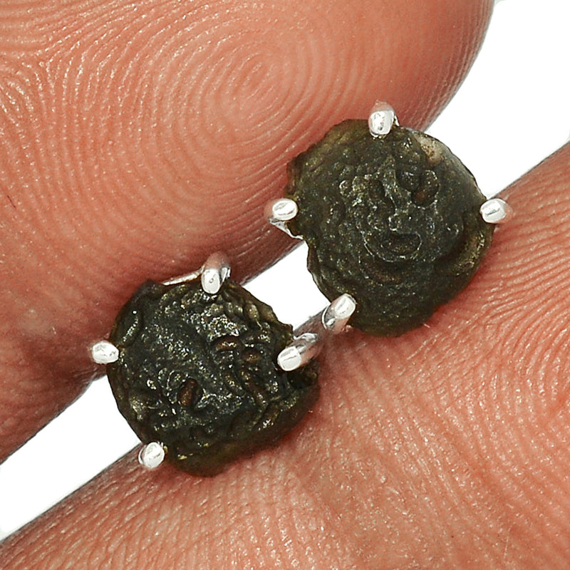 Claw - Saffordite Tektite Studs - SDTS38