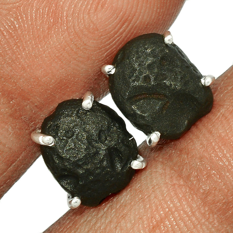 Claw - Saffordite Tektite Studs - SDTS53