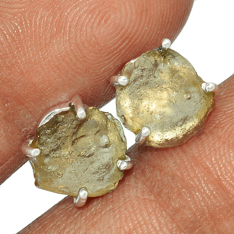 Claw - Saffordite Tektite Studs - SDTS54