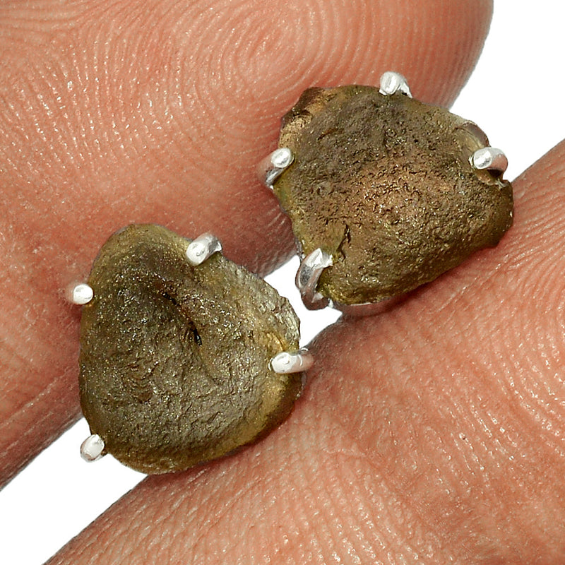 Claw - Saffordite Tektite Studs - SDTS67