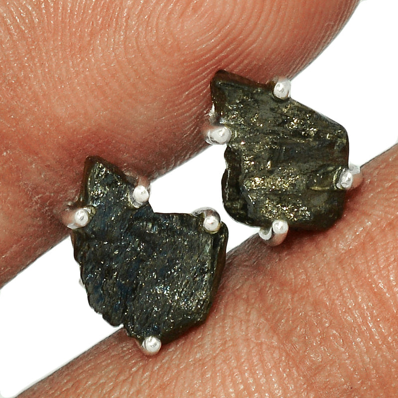 Claw - Saffordite Tektite Studs - SDTS83