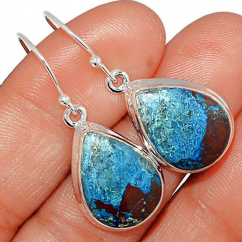 1.3" Shattuckite Earrings - SKTE322