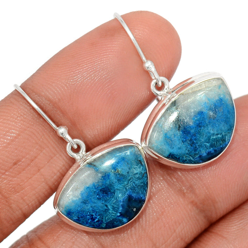 1.2" Shattuckite Earrings - SKTE360