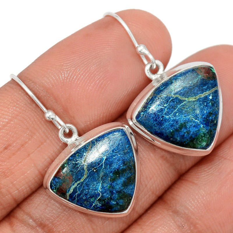 1.3" Shattuckite Earrings - SKTE372