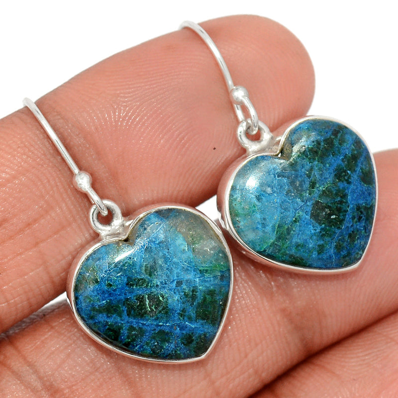 1.2" Shattuckite Earrings - SKTE386