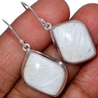 Scolecite Earring-SLTE4