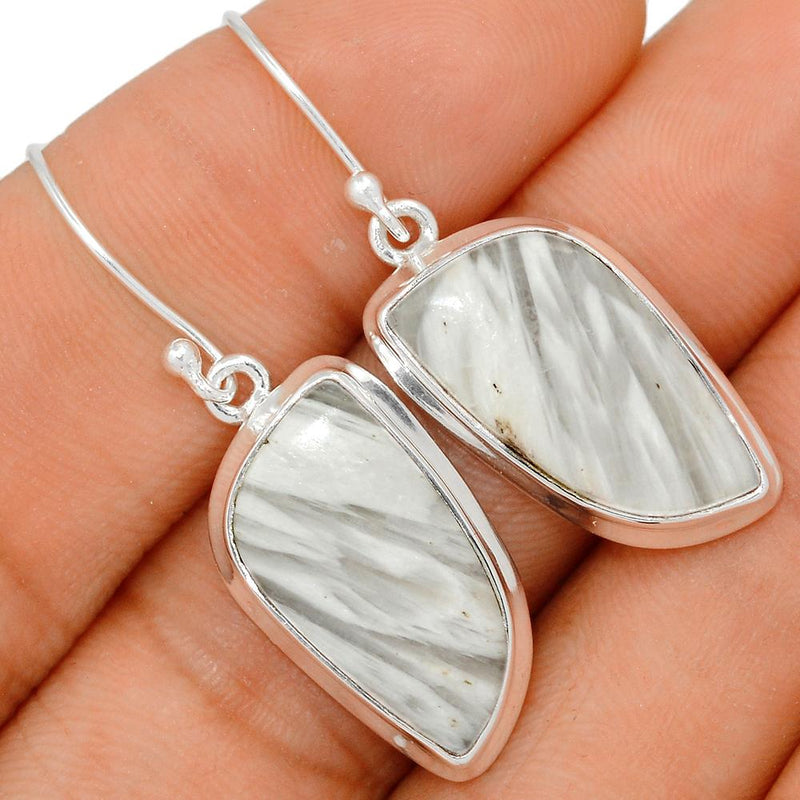 1.6" Scolecite Earrings - SLTE88