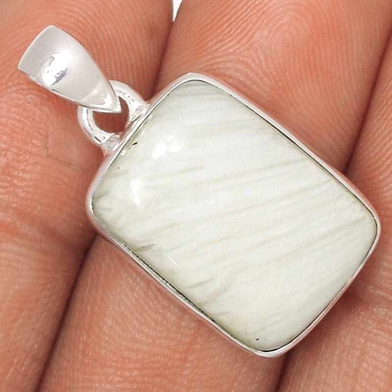 1.1" Scolecite Pendants - SLTP239