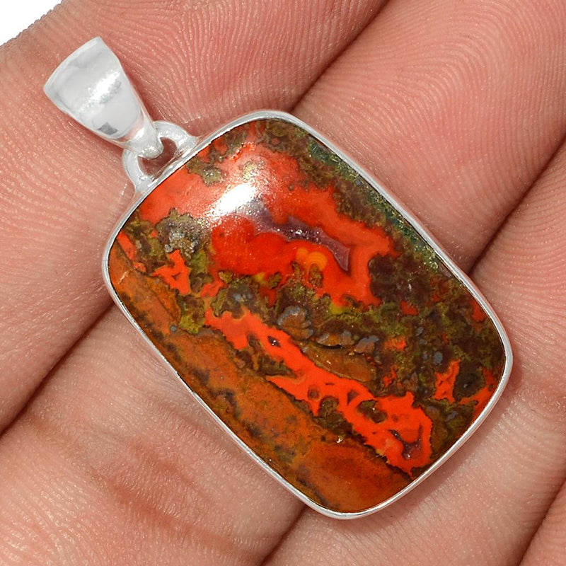 1.3" Seam Agate Pendants - SMAP324