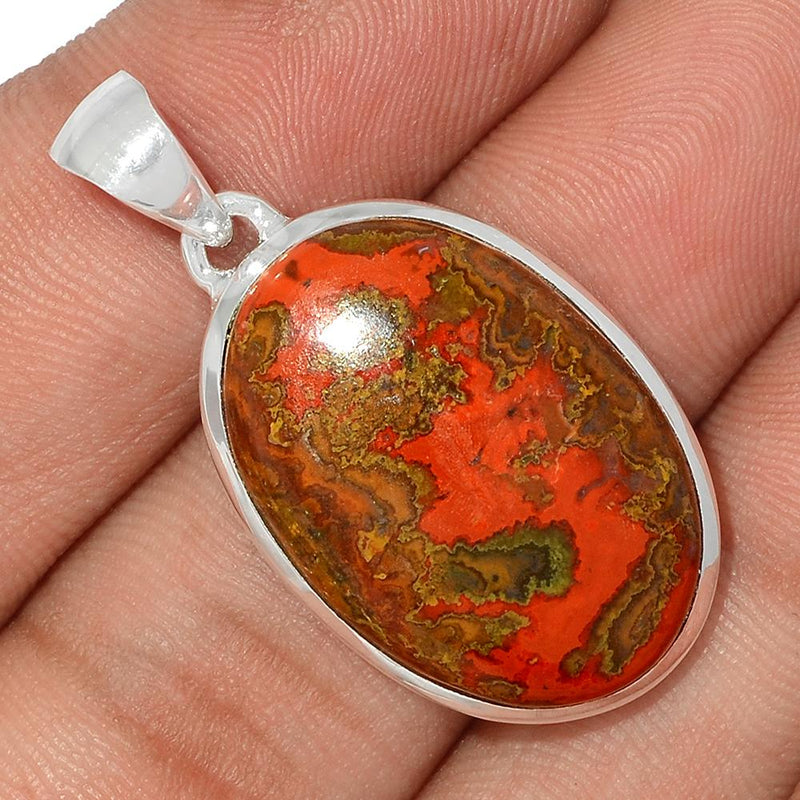 1.5" Seam Agate Pendants - SMAP329