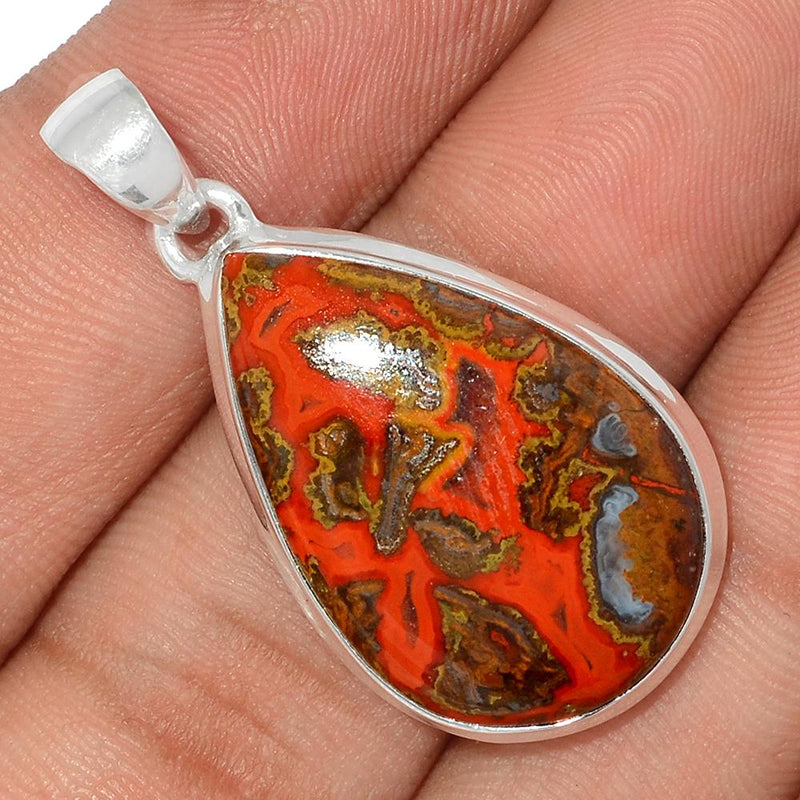 1.5" Seam Agate Pendants - SMAP331