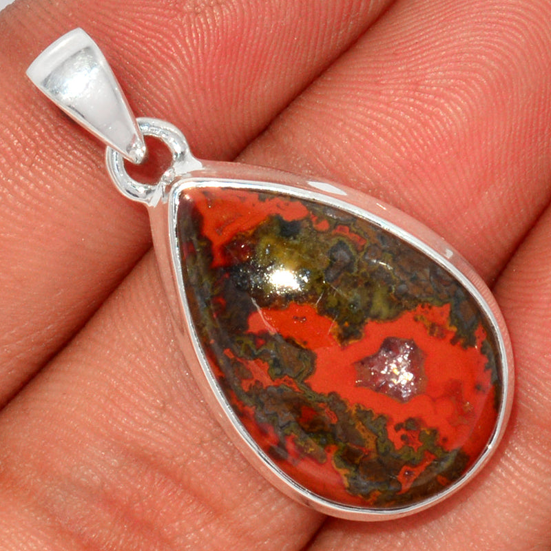 1.3" Seam Agate Pendants - SMAP367