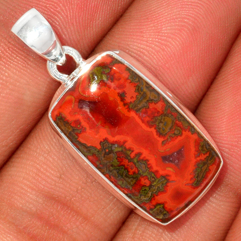 1.3" Seam Agate Pendants - SMAP370