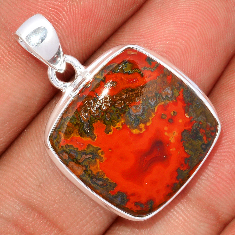 1.2" Seam Agate Pendants - SMAP379