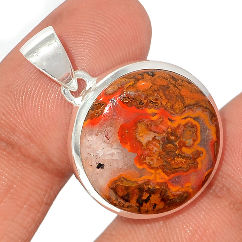 1.3" Seam Agate Pendants - SMAP398