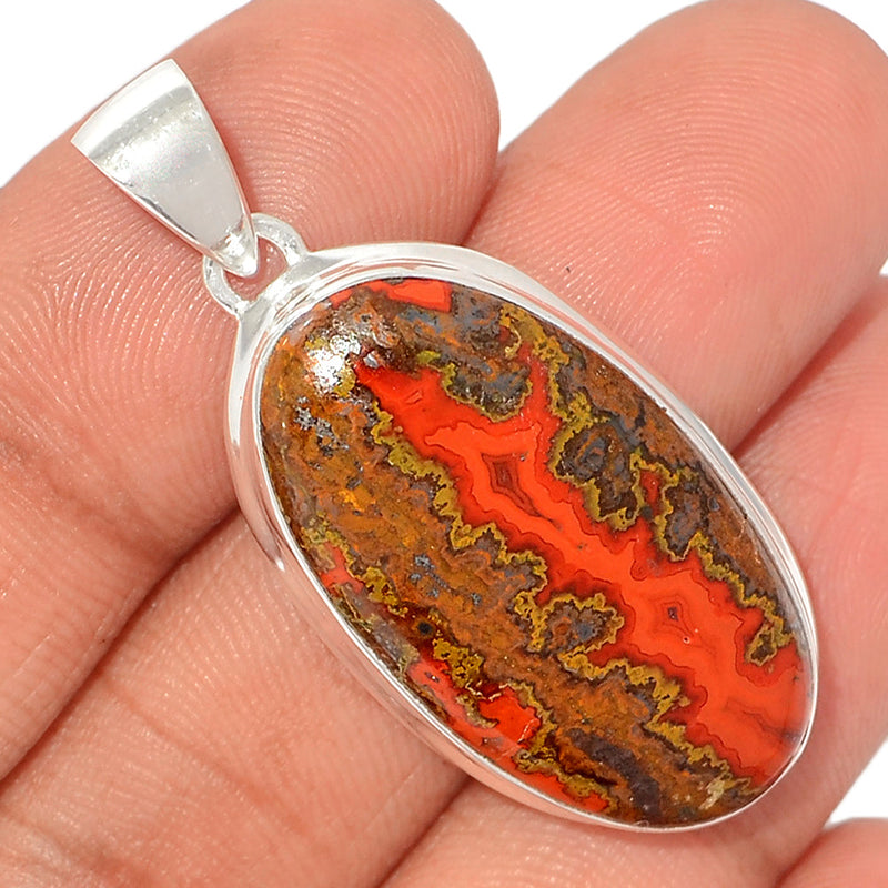 1.7" Seam Agate Pendants - SMAP399