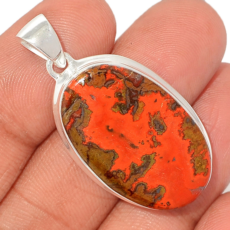 1.6" Seam Agate Pendants - SMAP405