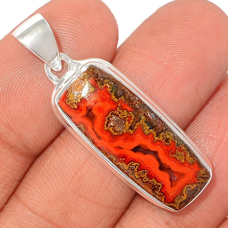 1.6" Seam Agate Pendants - SMAP406