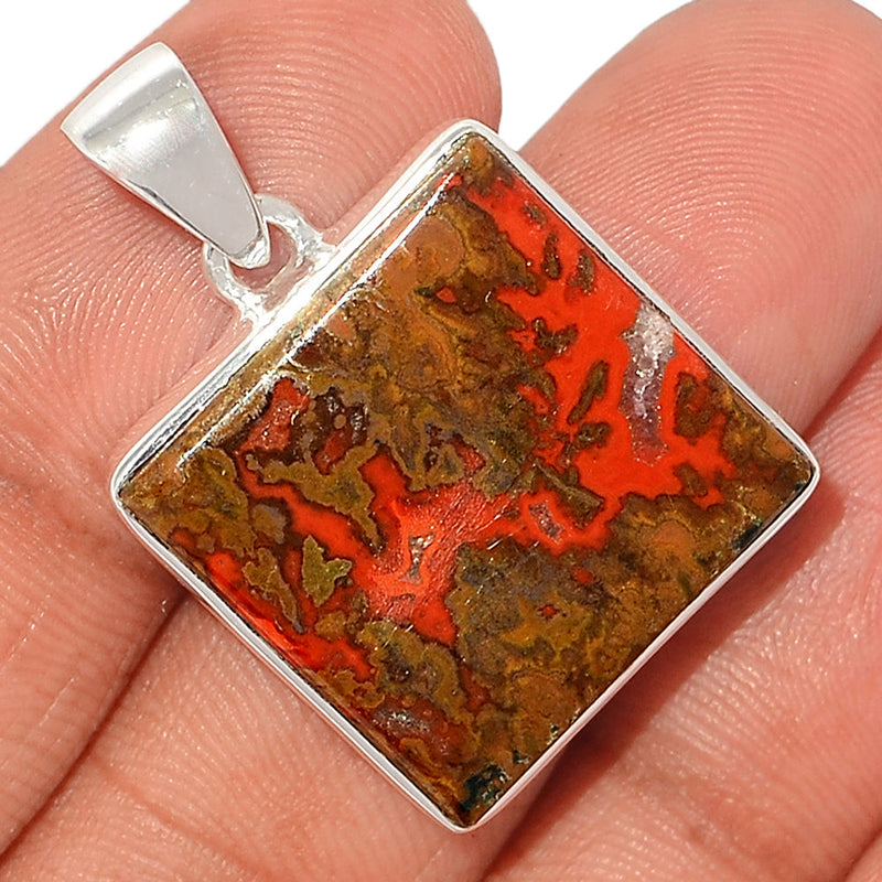 1.3" Seam Agate Pendants - SMAP407