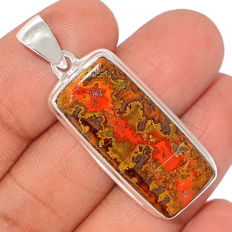 1.7" Seam Agate Pendants - SMAP408