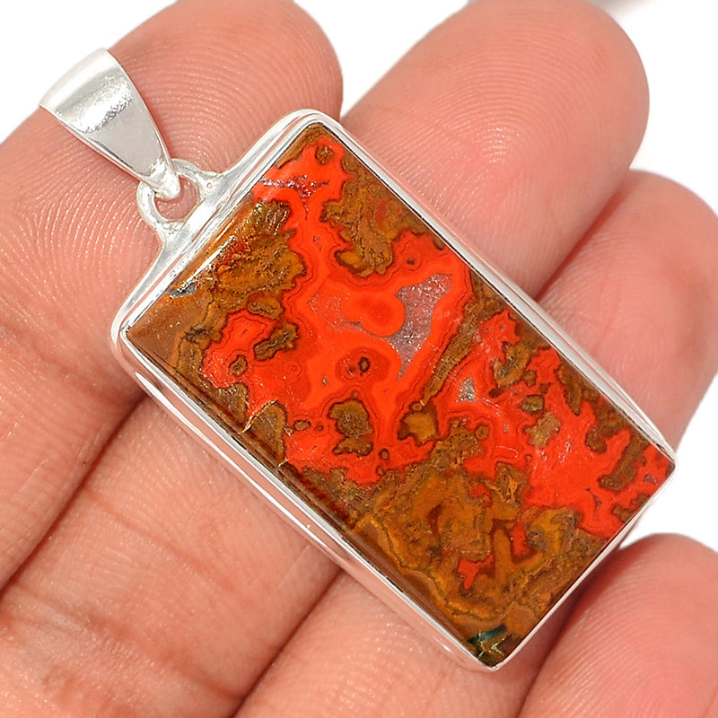 1.8" Seam Agate Pendants - SMAP412