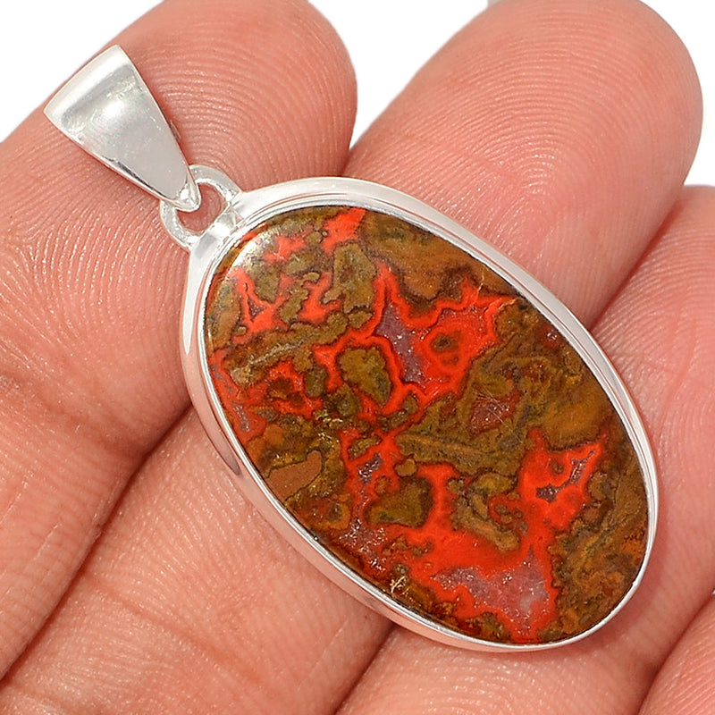 1.6" Seam Agate Pendants - SMAP413