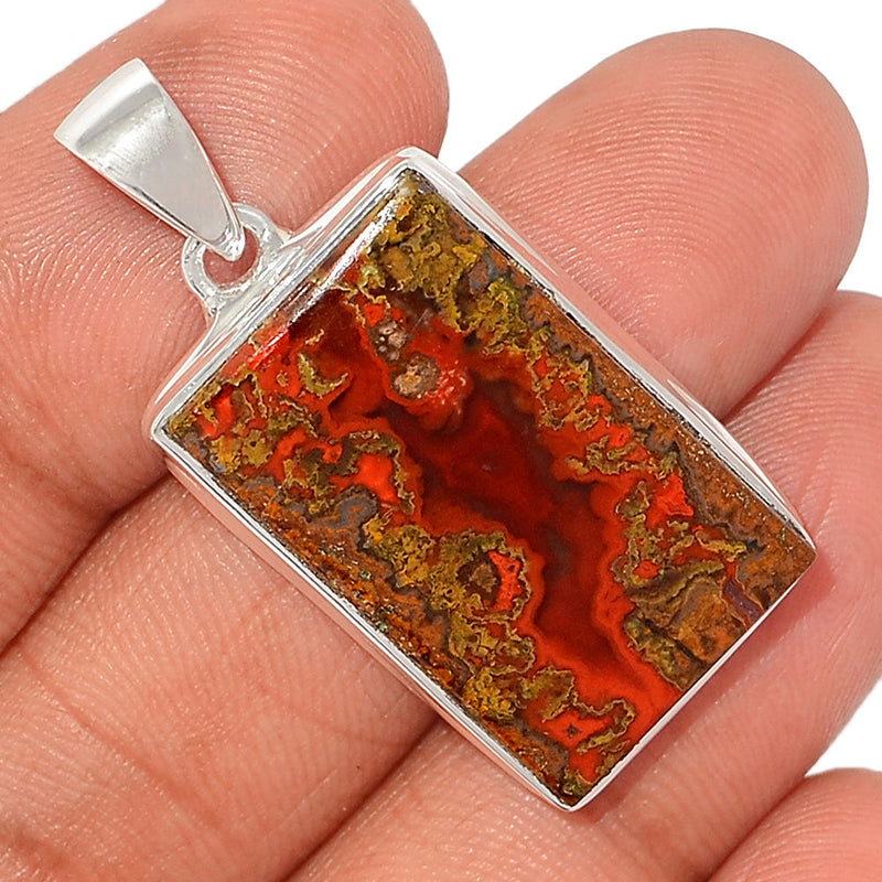 1.5" Seam Agate Pendants - SMAP415