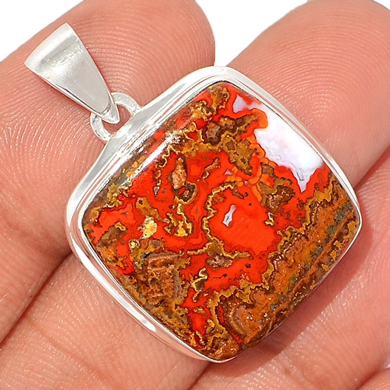 1.3" Seam Agate Pendants - SMAP423