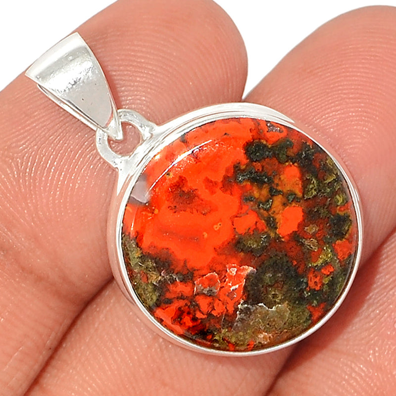 1.2" Seam Agate Pendants - SMAP424