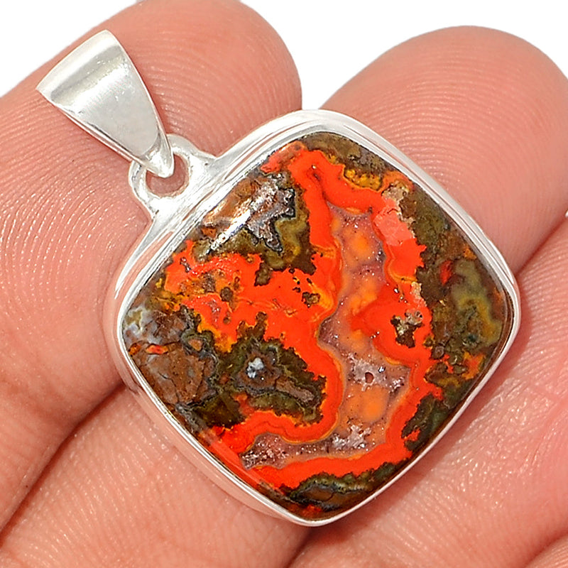 1.2" Seam Agate Pendants - SMAP427