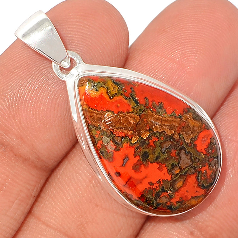 1.6" Seam Agate Pendants - SMAP428