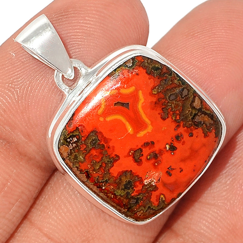 1.3" Seam Agate Pendants - SMAP432