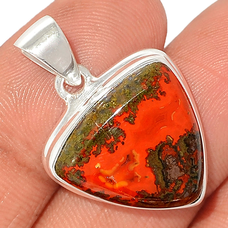 1.2" Seam Agate Pendants - SMAP439