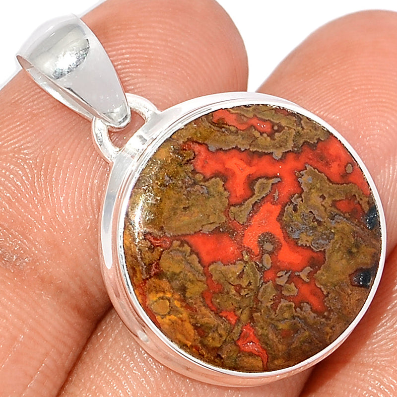 1.3" Seam Agate Pendants - SMAP446