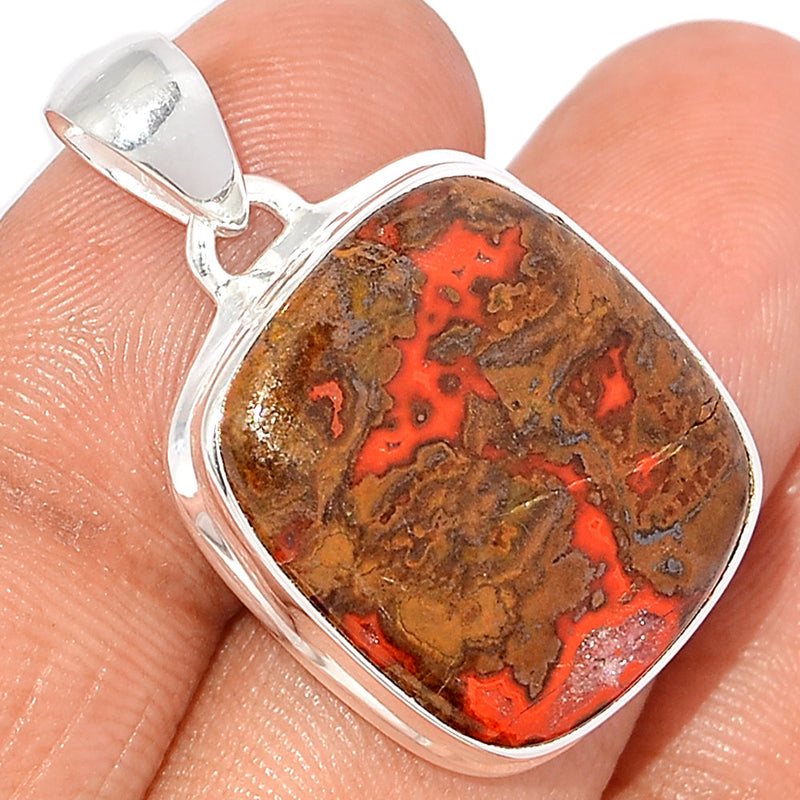 1.3" Seam Agate Pendants - SMAP454